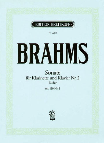 Brahms J. - Sonate Op. 120/2 En Mib Majeur - Clarinette Piano