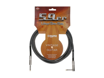 VINA600 VINTAGE 59ER GUITAR CABLE 6M JACK 2P - JACK 2P 90 CABLE