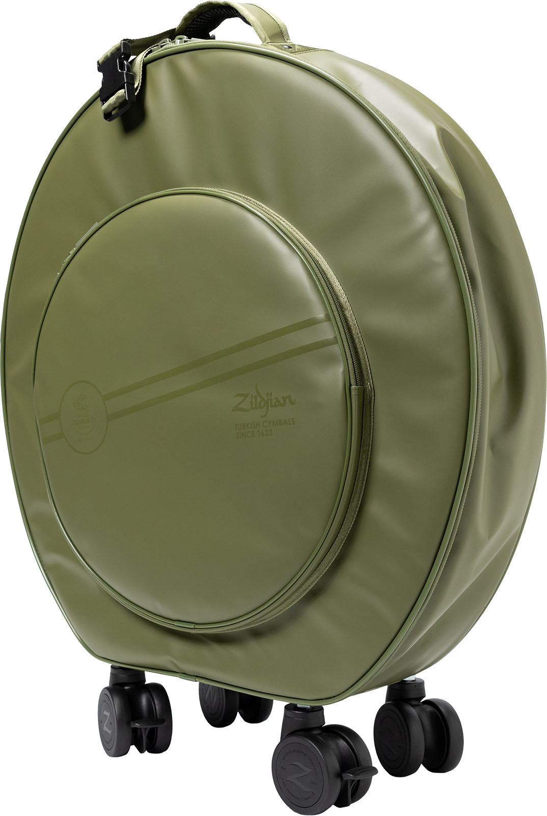 ZXRB00624 - 24" Touring cymbal bag with wheels - Sage Green