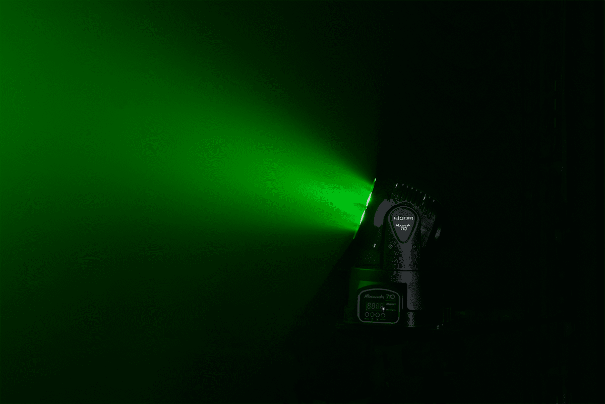 MINI WASH 710 - LYRE WASH LED 7 x 10 W RGBW