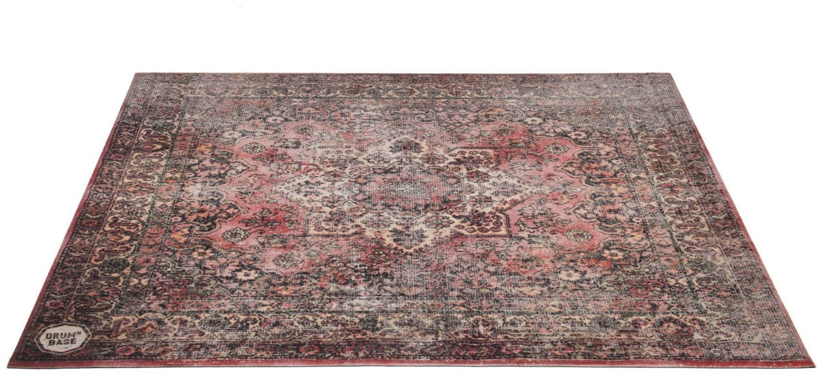RWP185-ARD - Pro X-Heavy 7kg Road Worn Aged Red Persian Schlagzeugteppich - 1.85 x 1.60m