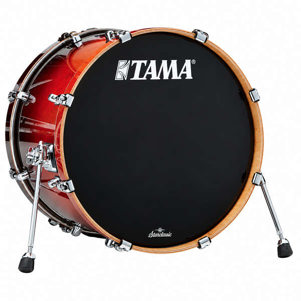 Tama STARCLASSIC PERFORMER 18"X14" Bassdrum mit Halterung Dark Cherry Fade