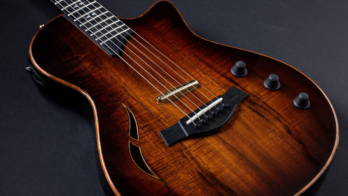 T5z Custom Hawaiian Koa, schattierter Randverlauf