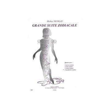 Nicolas - Grande Suite Zodiacale - 3 Saxophones et Piano