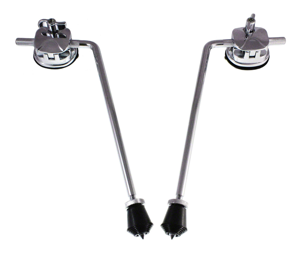 BDS2 Bassdrum-Spikes Mit Quadratischen Halterungen (X2)