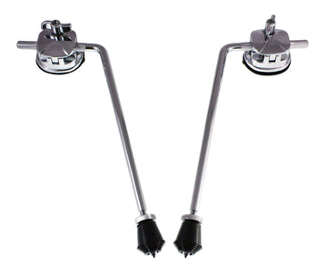 BDS2 Bassdrum-Spikes Mit Quadratischen Halterungen (X2)