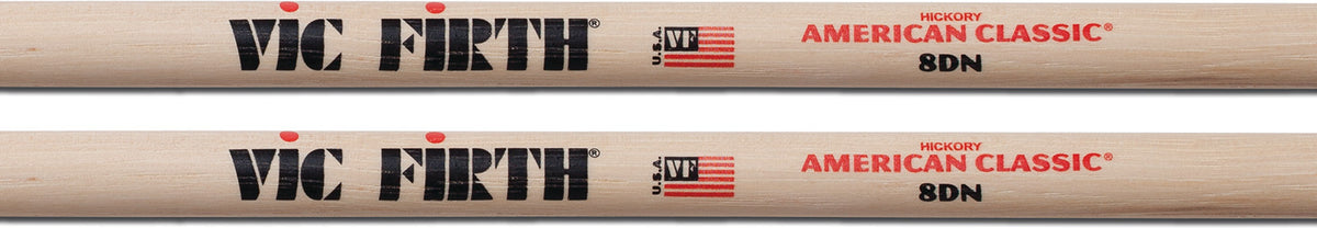 AMERICAN CLASSIC HICKORY NYLON TIPS 8D DRUMSTICKS