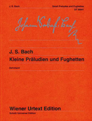 BACH J.S. - PETITS PRELUDES ET FUGUES