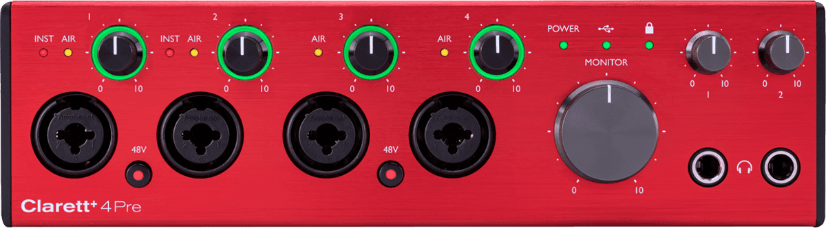 Focusrite Clarett+ 4pre