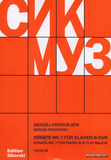Prokofiev S. - Sonate N° 7 Op. 83 In B-Dur - Klavier