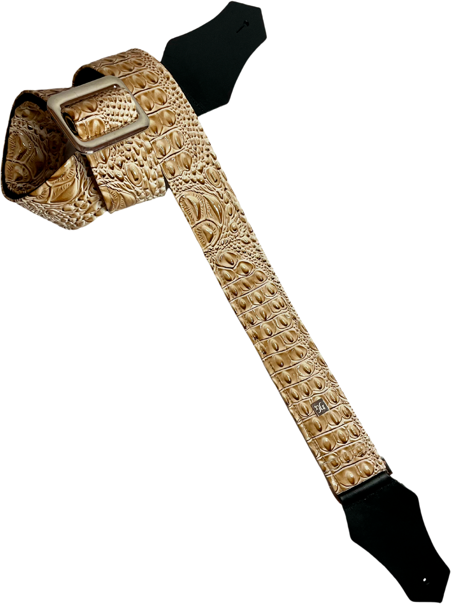 Aussie Gator Western-Creme