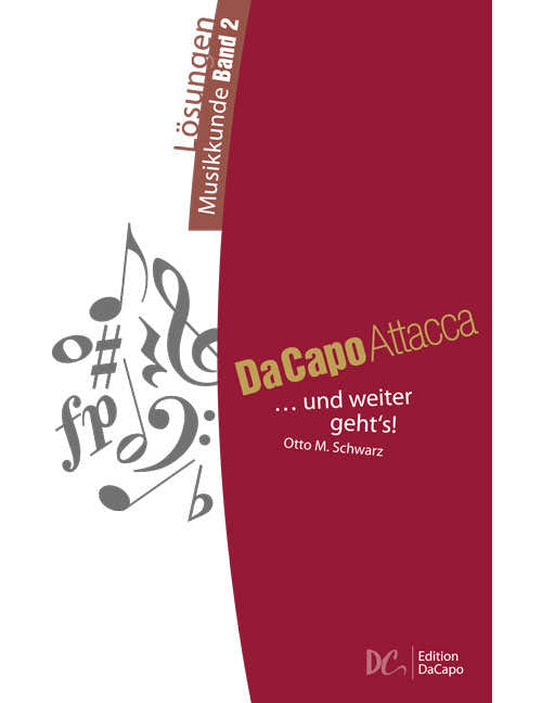 Da Capo Attacca - Lösungen Musikkunde Band 2