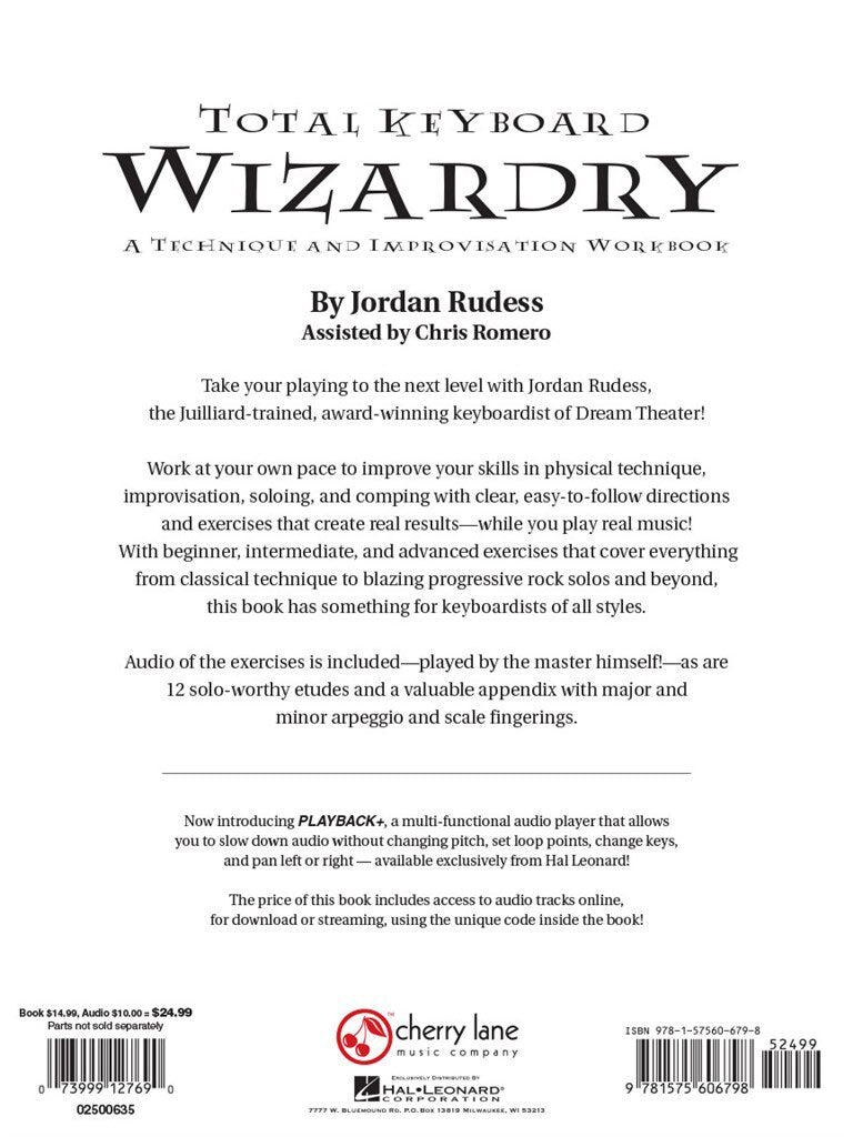 TOTAL KEYBOARD WIZARDRY + AUDIO TRACKS - KEYBOARD