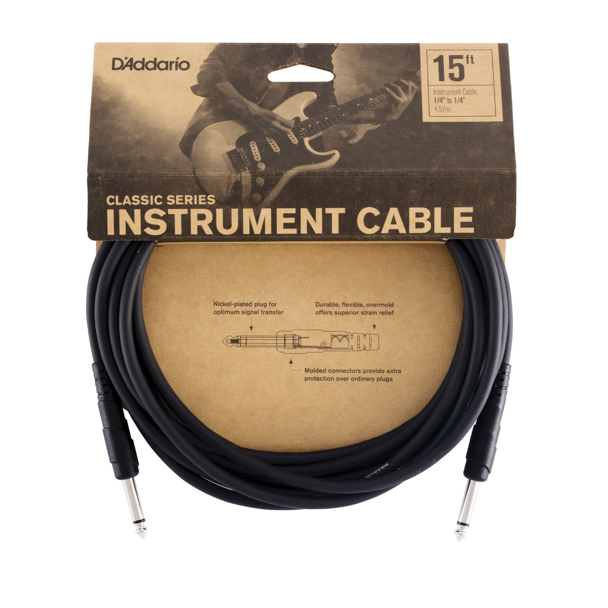 Classic Series Instrumentenkabel 15 Feet