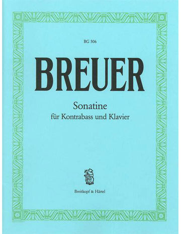 Breuer - Sonatine - Double Bass et Piano