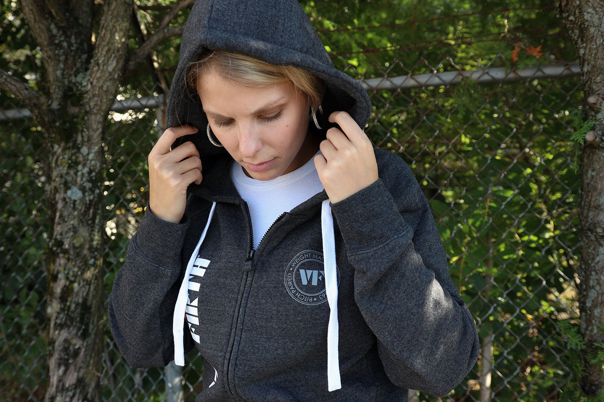 Zip-Up-Hoodie mit Logo XL