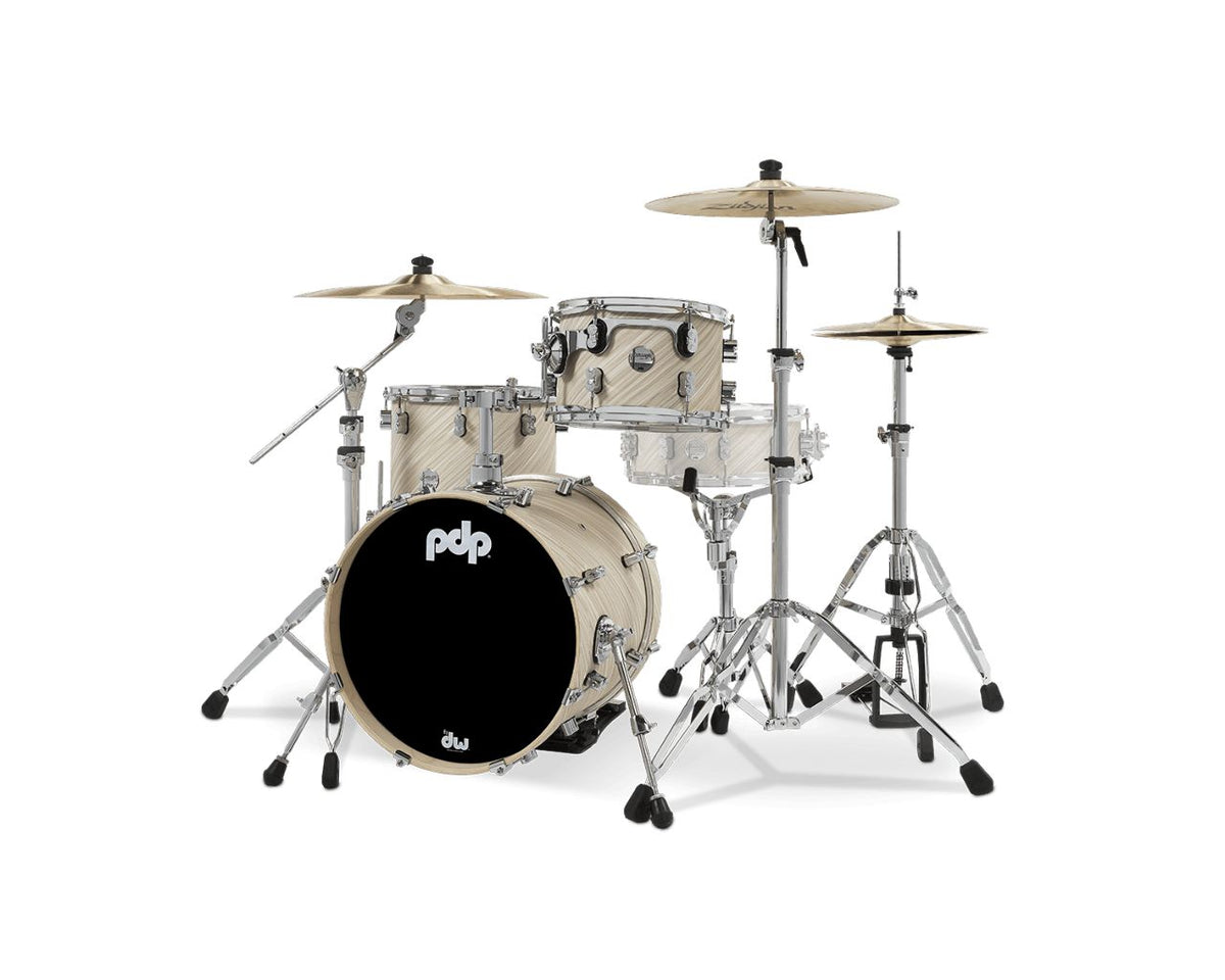 SHELL SET CONCEPT MAPLE FINISH PLY BOP KIT 18" TWISTED IVORY PDCM18BPTI