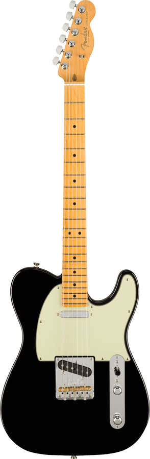 Telecaster American Professional II MN Schwarz