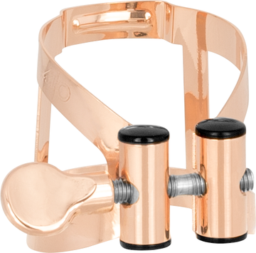 Blattschraube M/o B Rosévergoldet + Mundstücküberzug