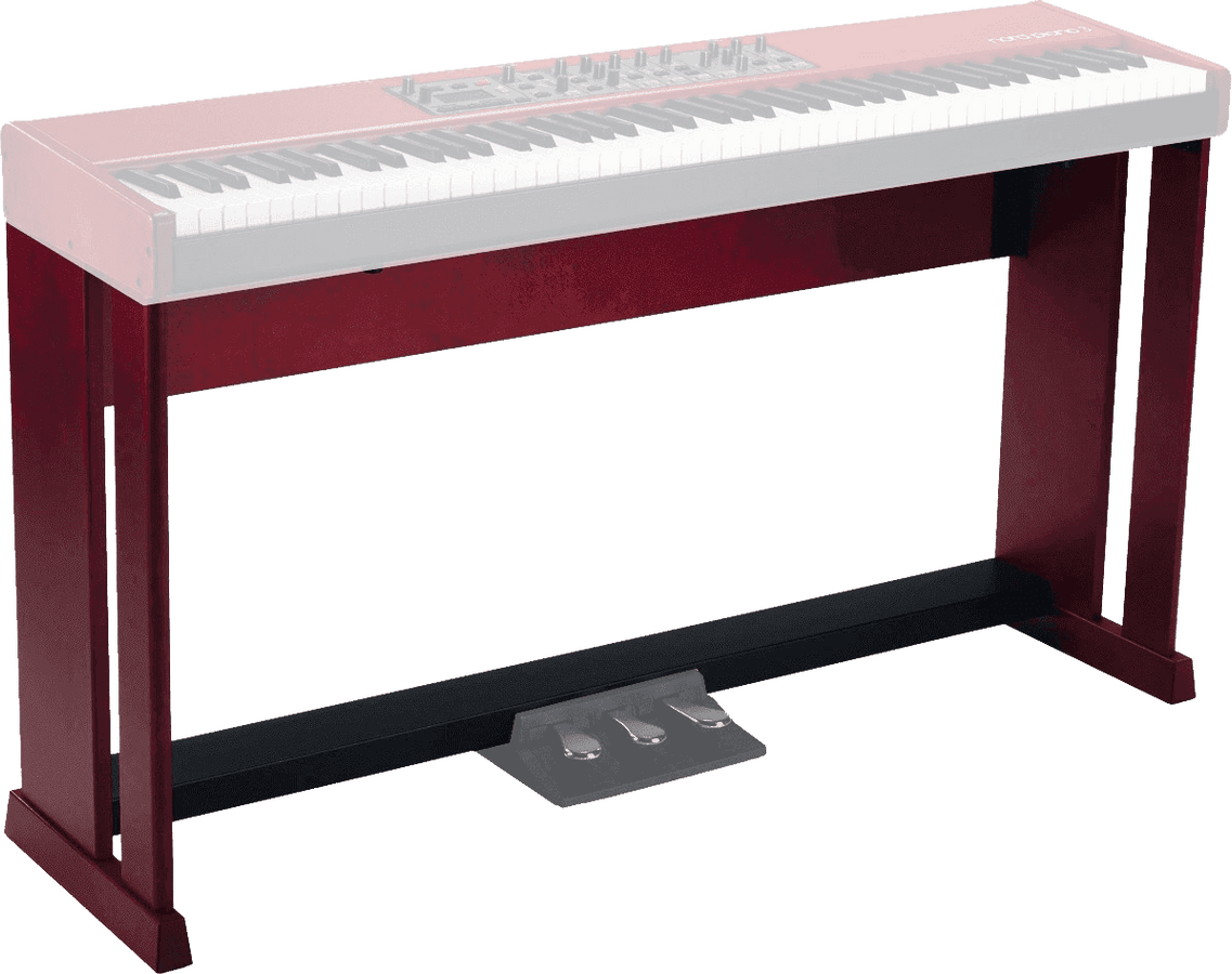Keyboard-Ständer WOOD STAND V4 Rot