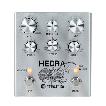 Hedra Pedal für rhythmische Tonhöhenverschiebung mit 3 Stimmen