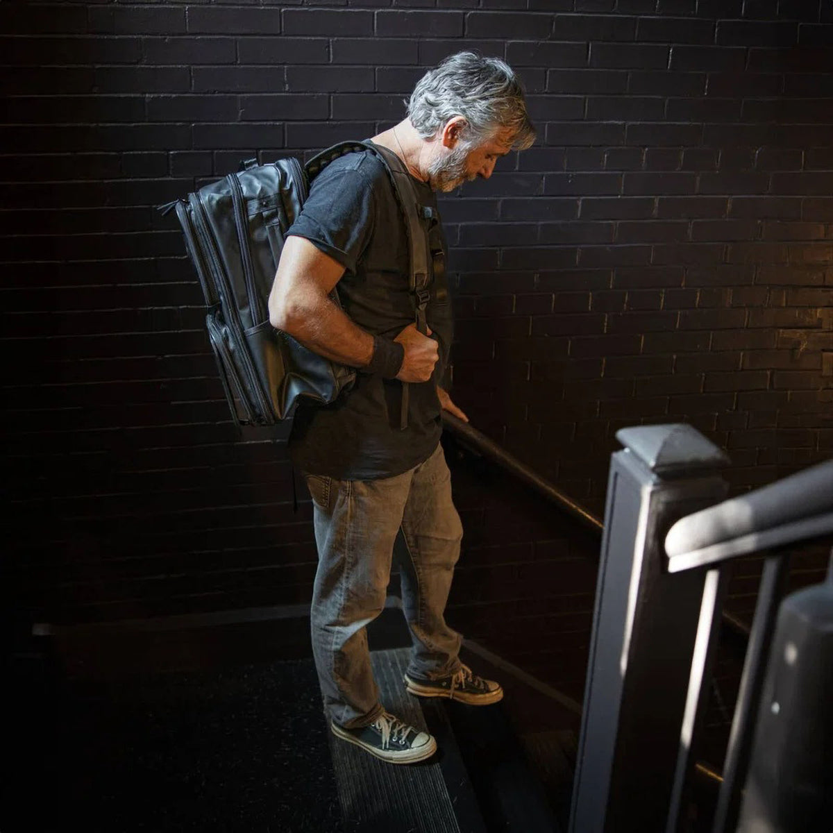 Rucksack Touring Schwarz