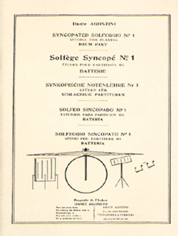 Solfège Syncopé Vol.1 - Agostini