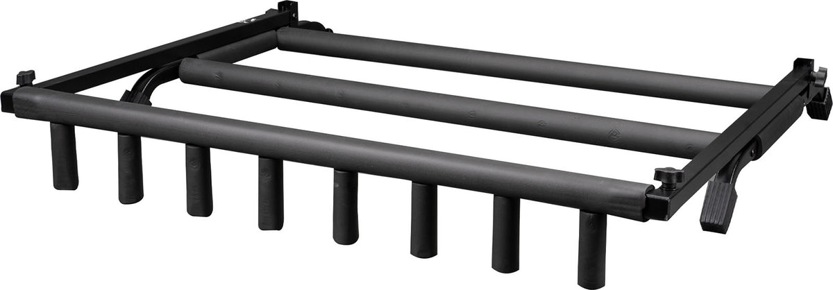 Klapp- und ausziehbares Rack für 7 Gitarren