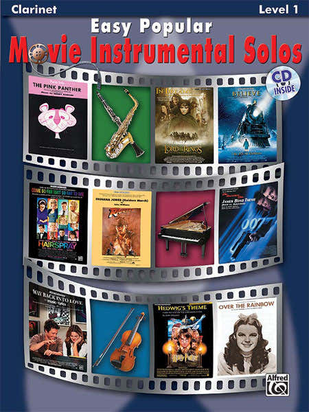 Easy Popular Movie Solos + CD - Clarinet Solo