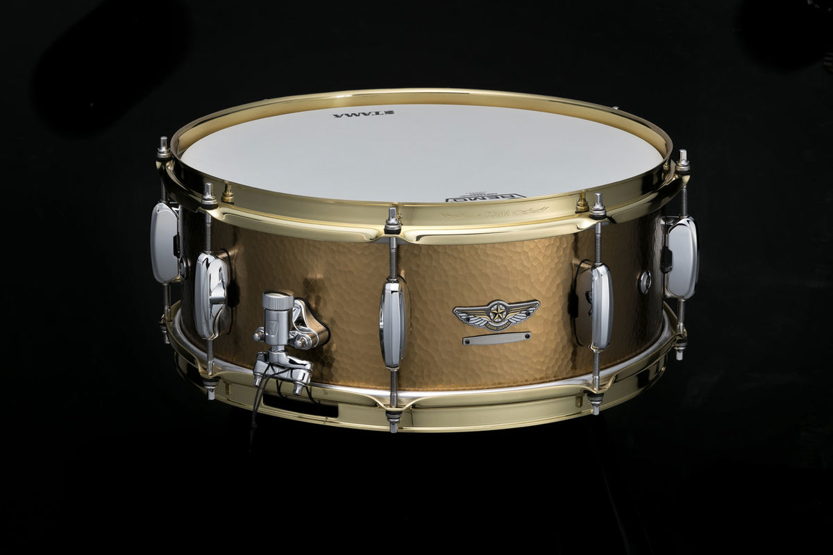 STAR RESERVE HAND HAMMERED BRASS 5.5"X14" SNARE DRUM