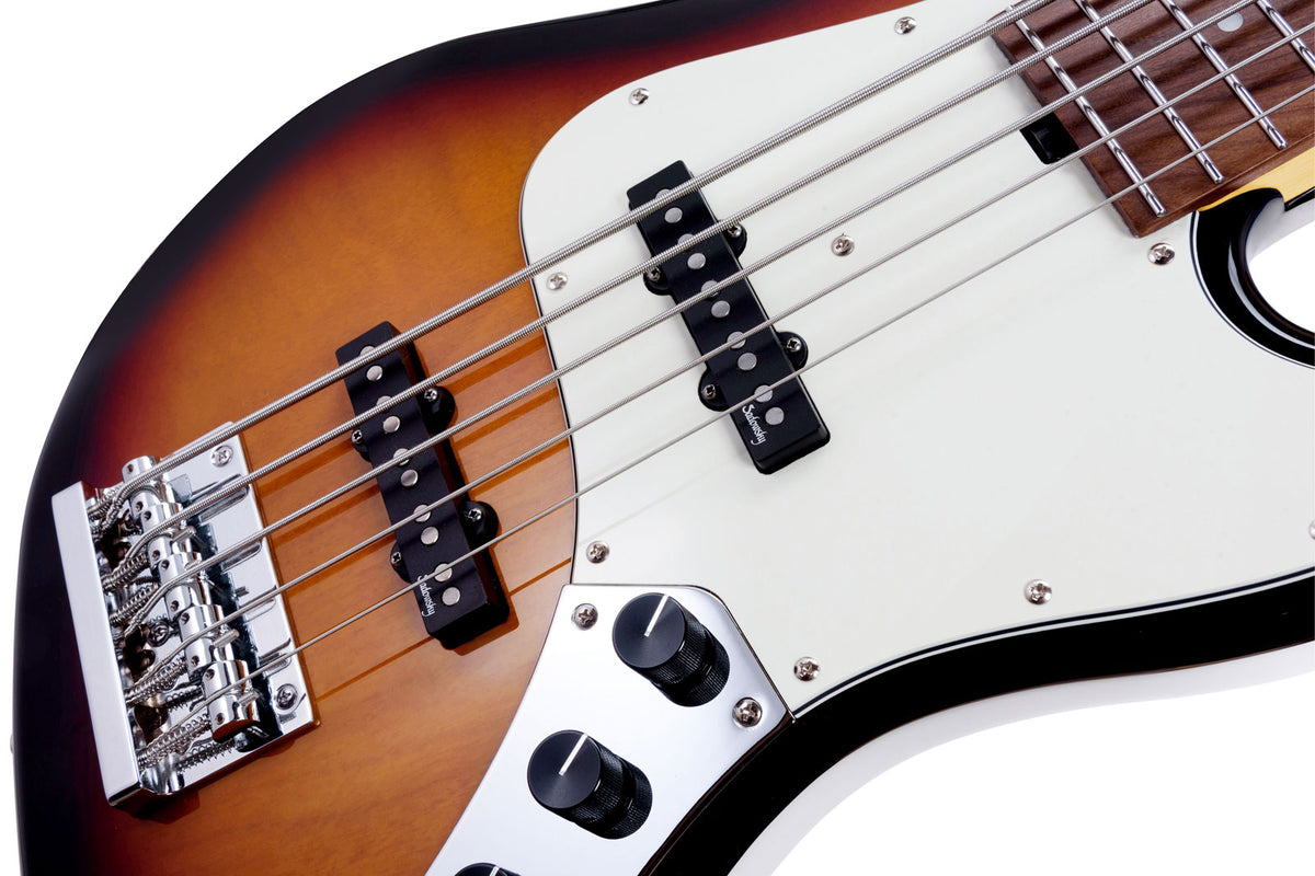 Metroexpress 21 Standard Jj 5 String - Tobacco Burst,Rosewood