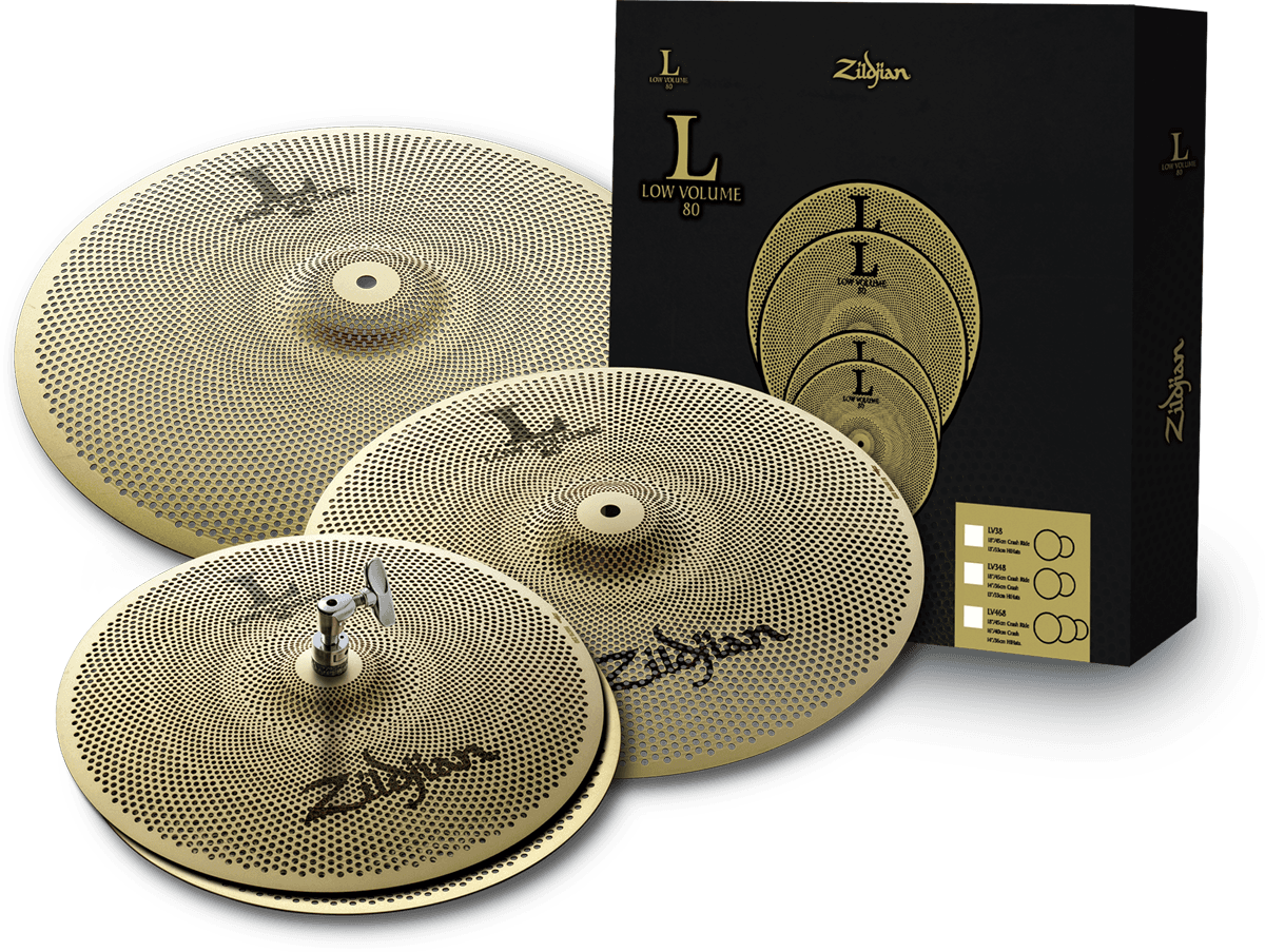 Zildjian LV468 - LOW VOLUME PACK L80 14" / 16" / 18"