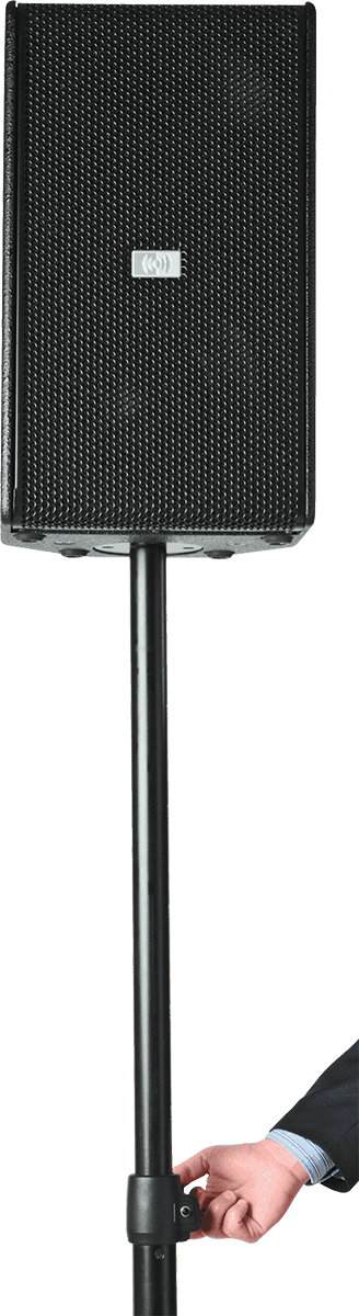SP770 PAIR OF SPEAKER STANDS & NYLON COVER