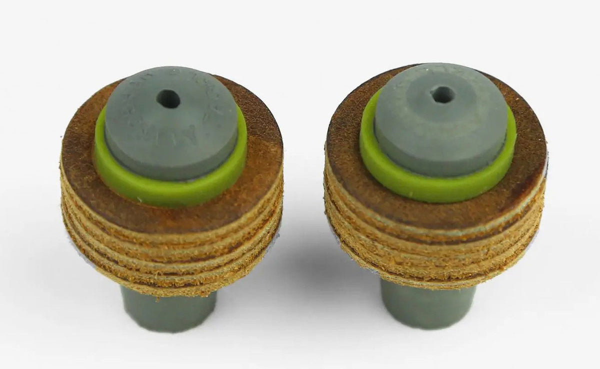 STACKED LEATHER TOPPER X2