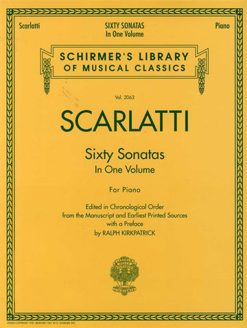 SCARLATTI - Sechzig Sonaten in einem Band für Klavier - 1 und 2 - Klavier solo