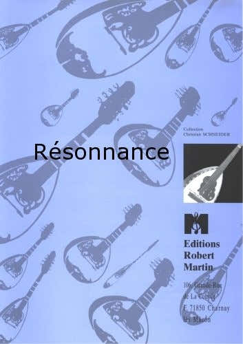 SCHNEIDER M. - RSONNANCE
