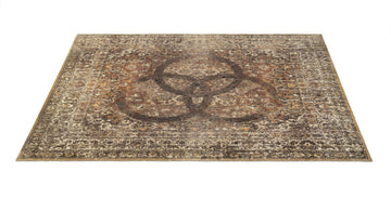 DRUM'N'BASE VP185-BNZII VINTAGE PERSIAN STAGE DRUM MAT 1.85 X 1.60M ANTI-SLIP BONZO II
