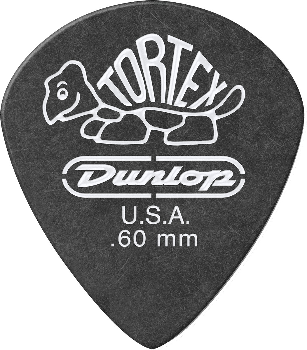 12 x 0,60mm Tortex Pitch Black Jazz III