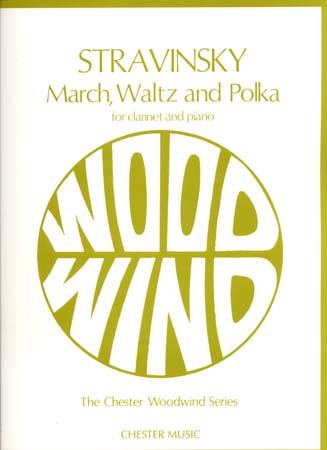 Stravinsky I. - March Waltz Polka- Clarinette et Piano