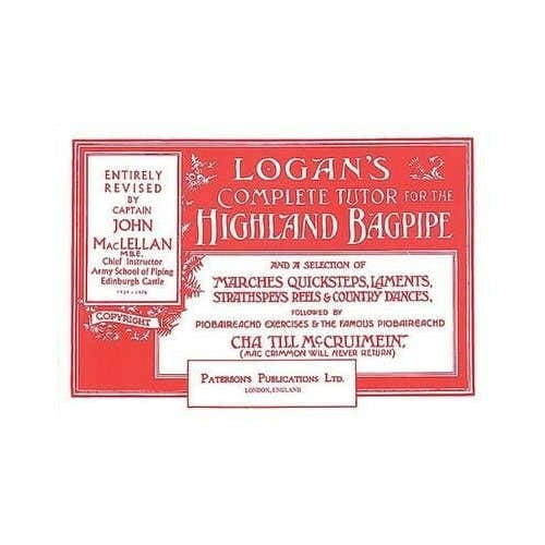 Complete Tutor For The Highland Bagpipe