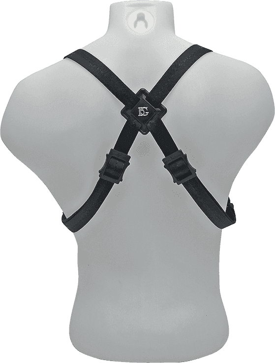 S43SH - ALTO / TENOR SAXOPHON MEN XL SIZE HARNESS (SNAP HOOK)