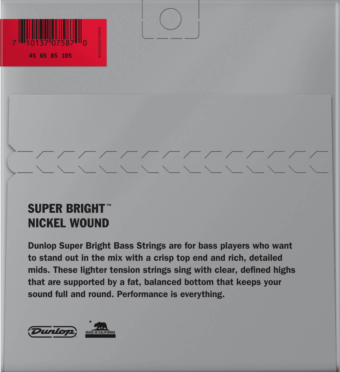 DBSBN45105 Nickel umsponnen vernickelter Stahl mittel 45-105
