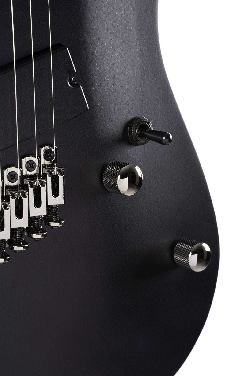 Gitarre KX307 MS 7-saitig Schwarz