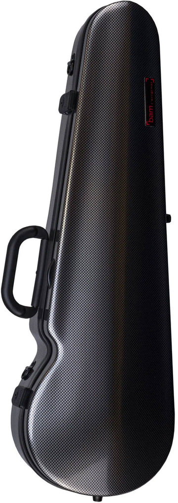 Geigenetui 4/4 Hightech - Silber Carbon