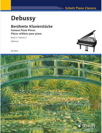 Debussy - Pièces Célèbres Pour Piano Vol. 2 - Klavier
