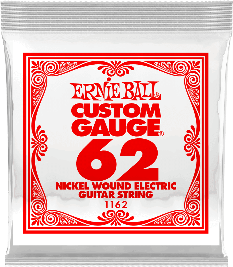 .062 NICKEL WOUND ELECTRIC GUITAR STRINGS