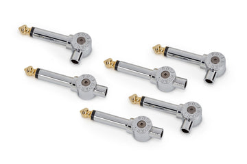 JACK SOLDERLESS - 6 JACK 1 CUTTER 1 KEY - CHROME