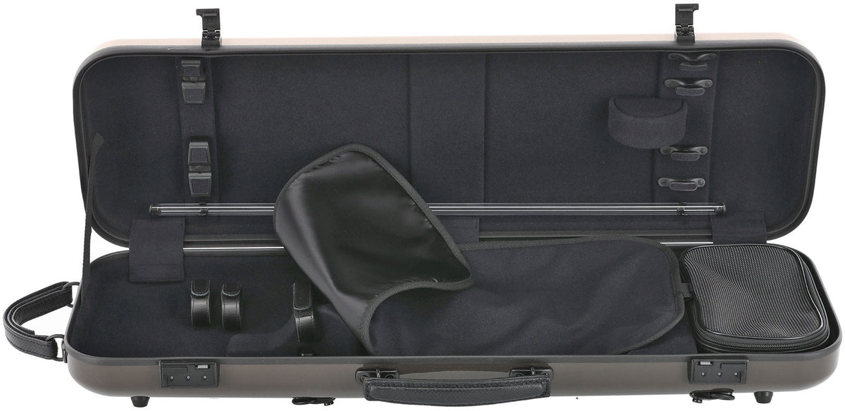 Violinkoffer Air Anniversary Braun/Beige Mit Seitengriff