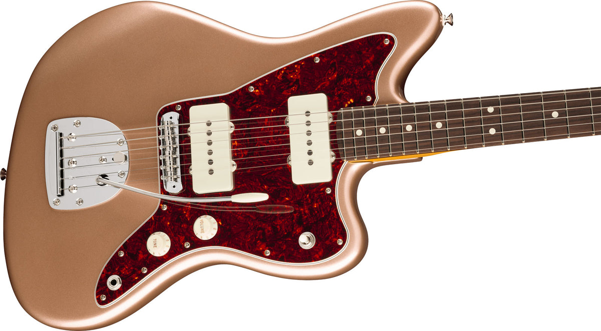 American Professional Classic Jazzmaster RW Verblasstes Firemist Gold