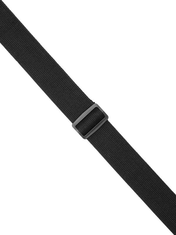 Baumwollgurt mit 4 Plektrenhaltern 5 cm - Schwarz